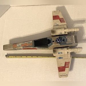🌌🪐 Tonka Star Wars X-WING R2-D2 Fighter Ship 1995 sounds buttons vintage EUC